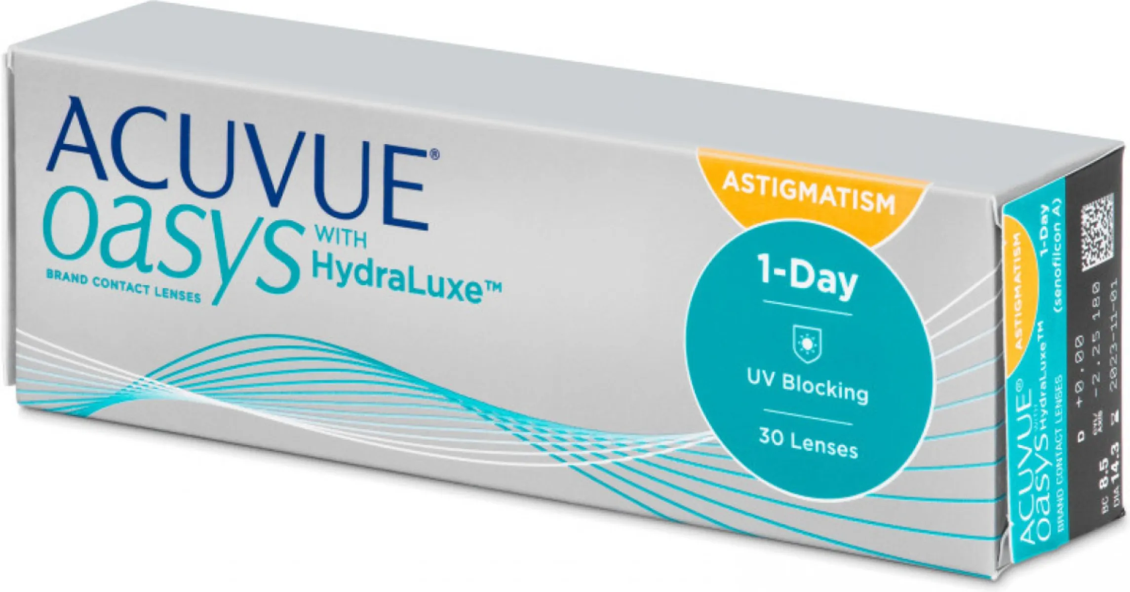 Acuvue Oasys 1-Day with HydraLuxe for Astigmatism (30 čoček)
