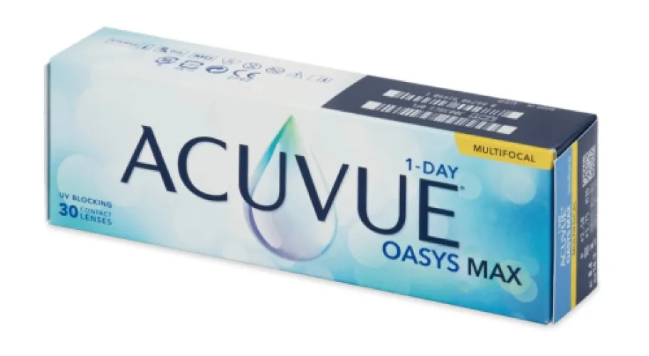 Acuvue Oasys Max 1-Day Multifocal (30 čoček)