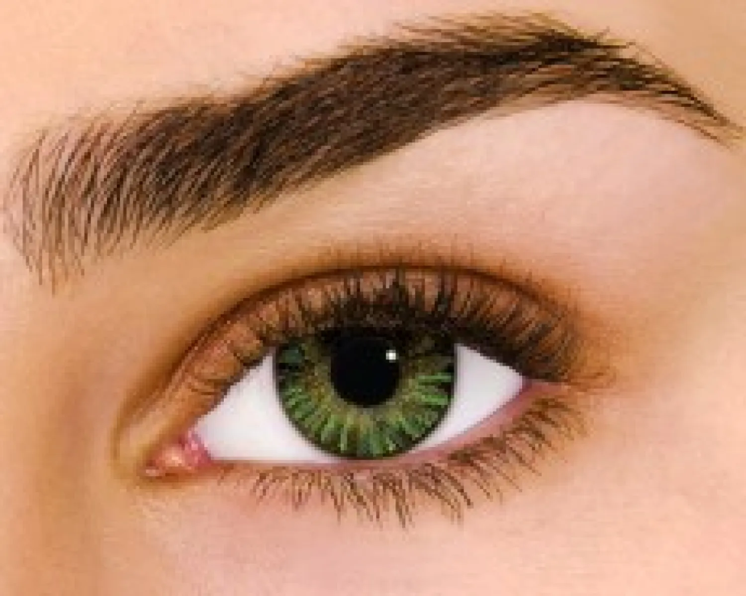 Air Optix Colors - Green (2 čočky měsíční) - nedioptrické