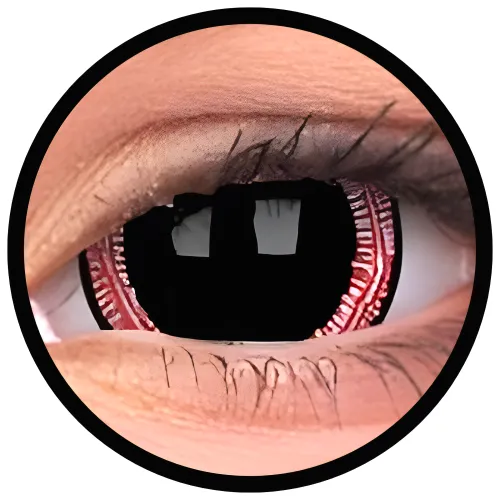 ColourVue Crazy čočky 17 mm - Ravenous (2 ks roční) - nedioptrické, doprodej