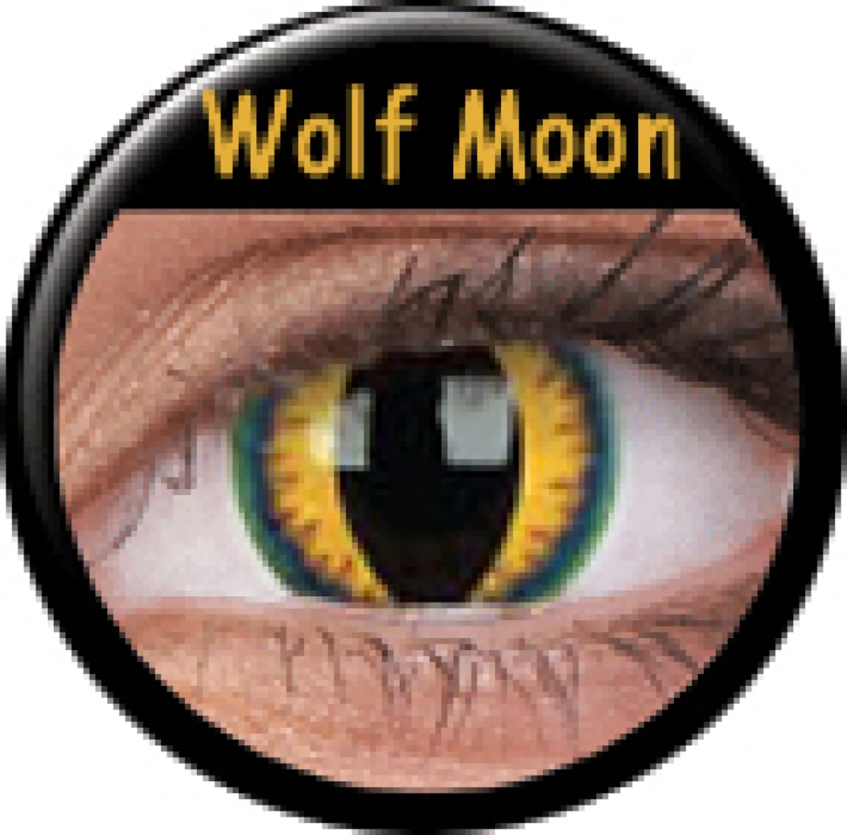 ColourVue CRAZY ČOČKY - Wolf Moon (2 ks tříměsíční) - nedioptrické