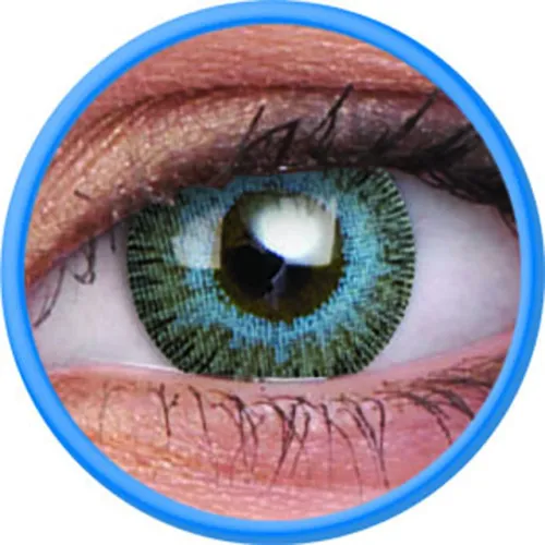 ColourVue Fusion - Grey Blue (2 čočky tříměsíční) - dioptrické, doprodej