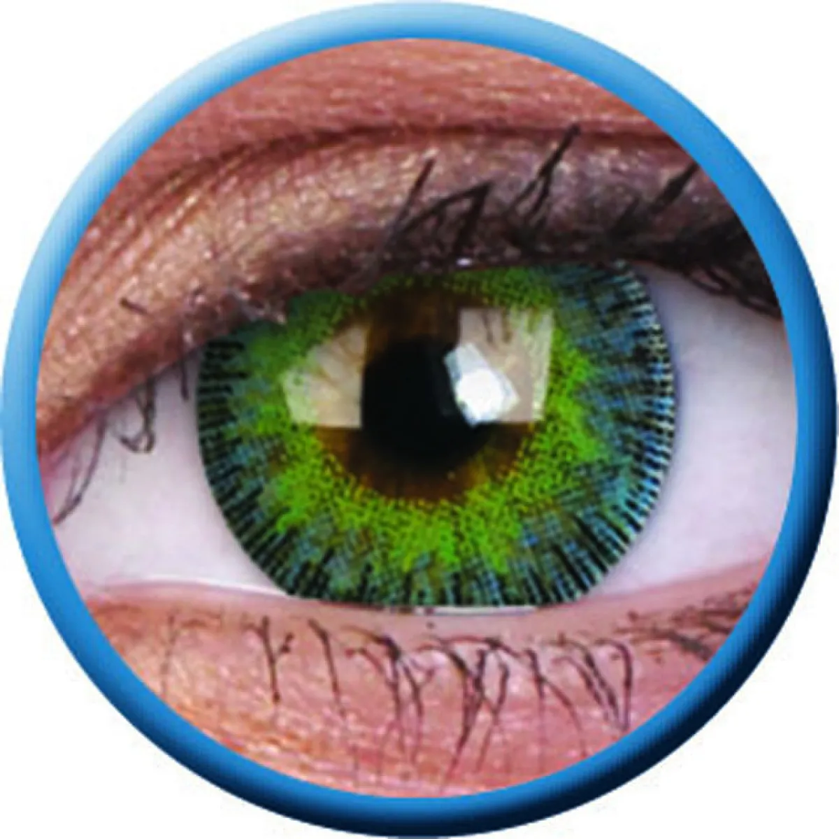 ColourVue Fusion - Yellow Blue (2 čočky tříměsíční) - dioptrické