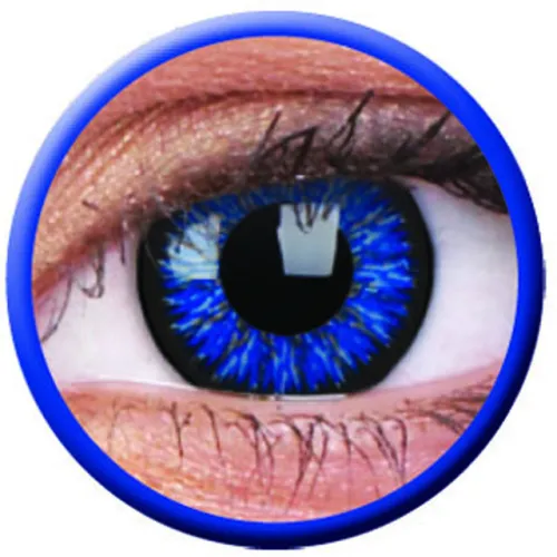 ColourVue Glamour - Blue (2 čočky tříměsíční) - nedioptrické, doprodej