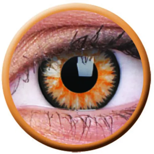 ColourVue Glamour - Honey (2 čočky tříměsíční) - nedioptrické, doprodej