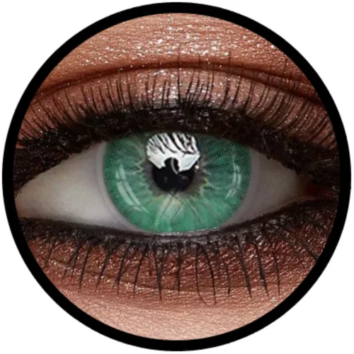 Phantasee Fashion - GN126 Lime (2 čočky tříměsíční) - nedioptrické