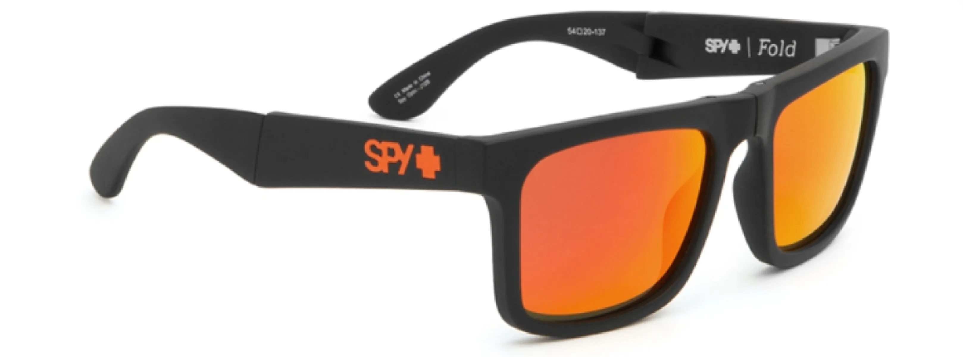 SPY sluneční brýle FOLD Matte Black Red