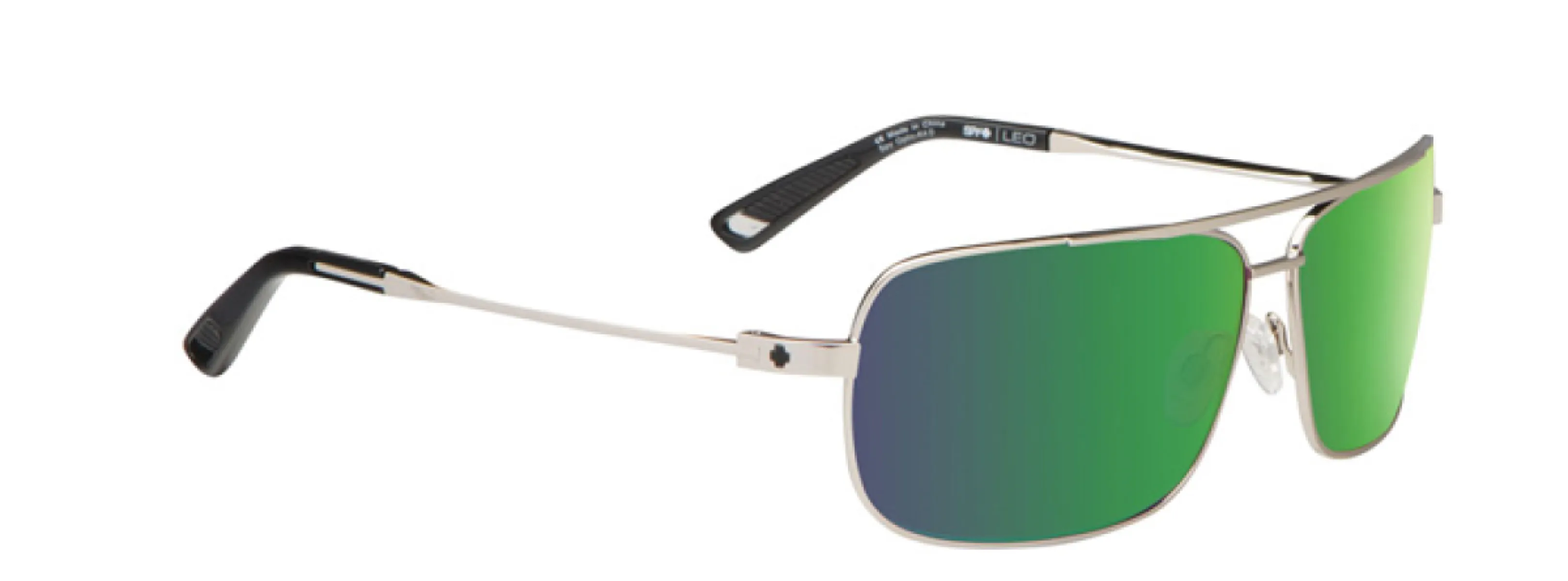 SPY sluneční brýle Leo GP Silver - Happy bronze / green spectra